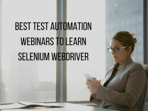 best test automation webinars