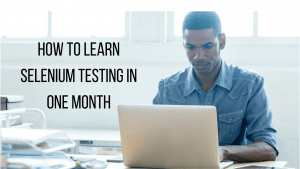 learn selenium testing