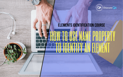 Selenium Webdriver Elements Identification Course – How to Use Name Property to Identify an Element