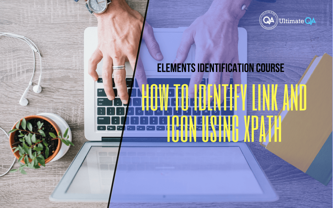 How to identify link and icon using xpath of the elements identification course