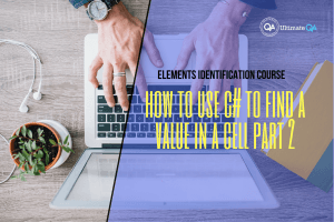 - How to use C# to find a value in a cell part 2 of the elements identification course