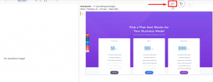 applitools save new baseline test