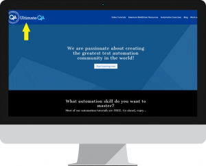ultimate qa bug not readable logo