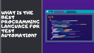 programming language for test automation