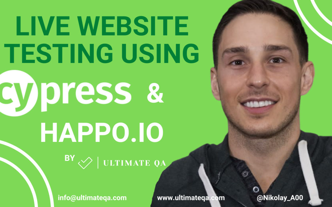 Live Website Testing with Cypress and Happo | Automated Black Box Testing 🚀 